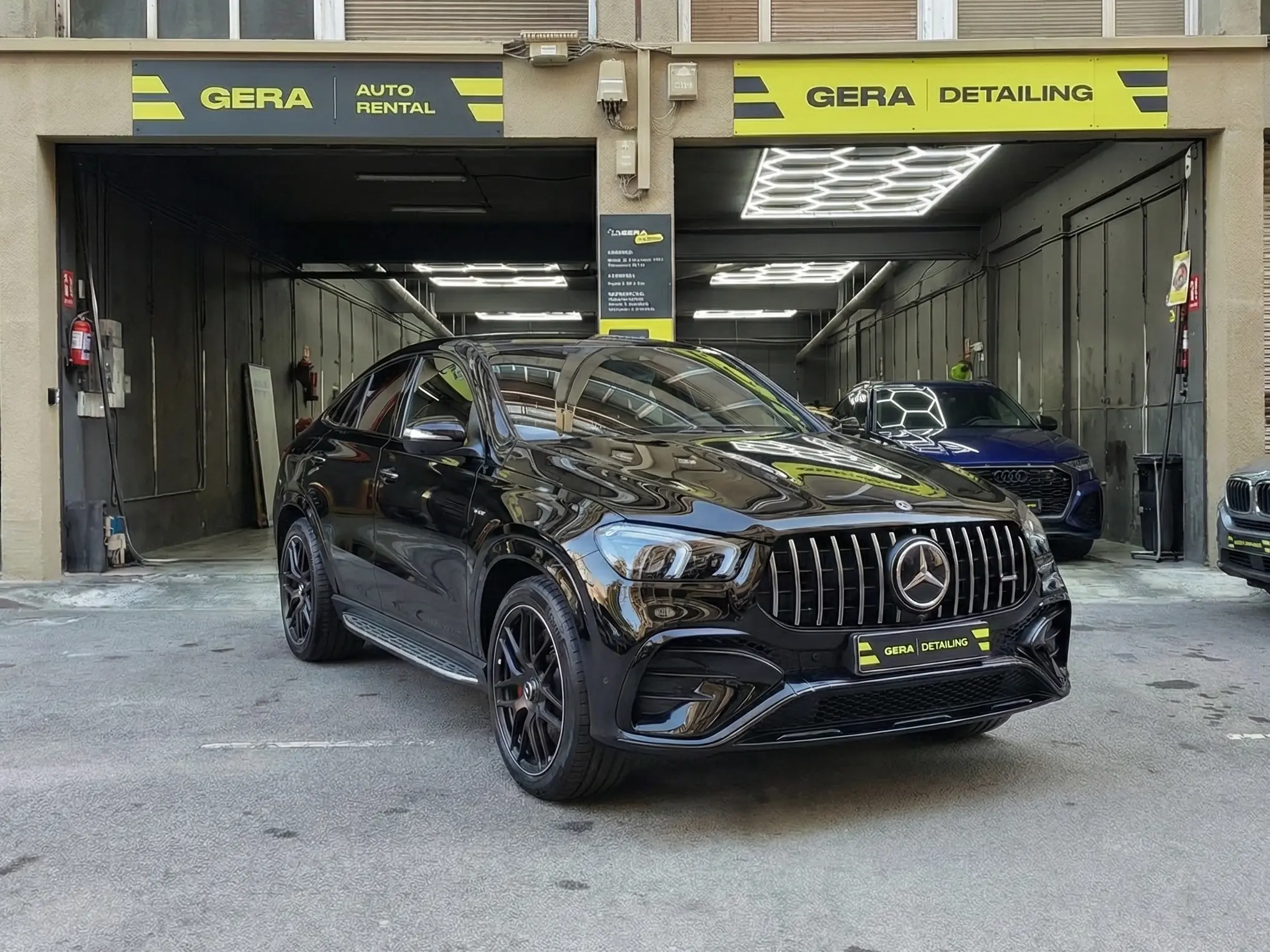 Mercedes GLE antes de PPF — sin protección — GERA Detailing Barcelona