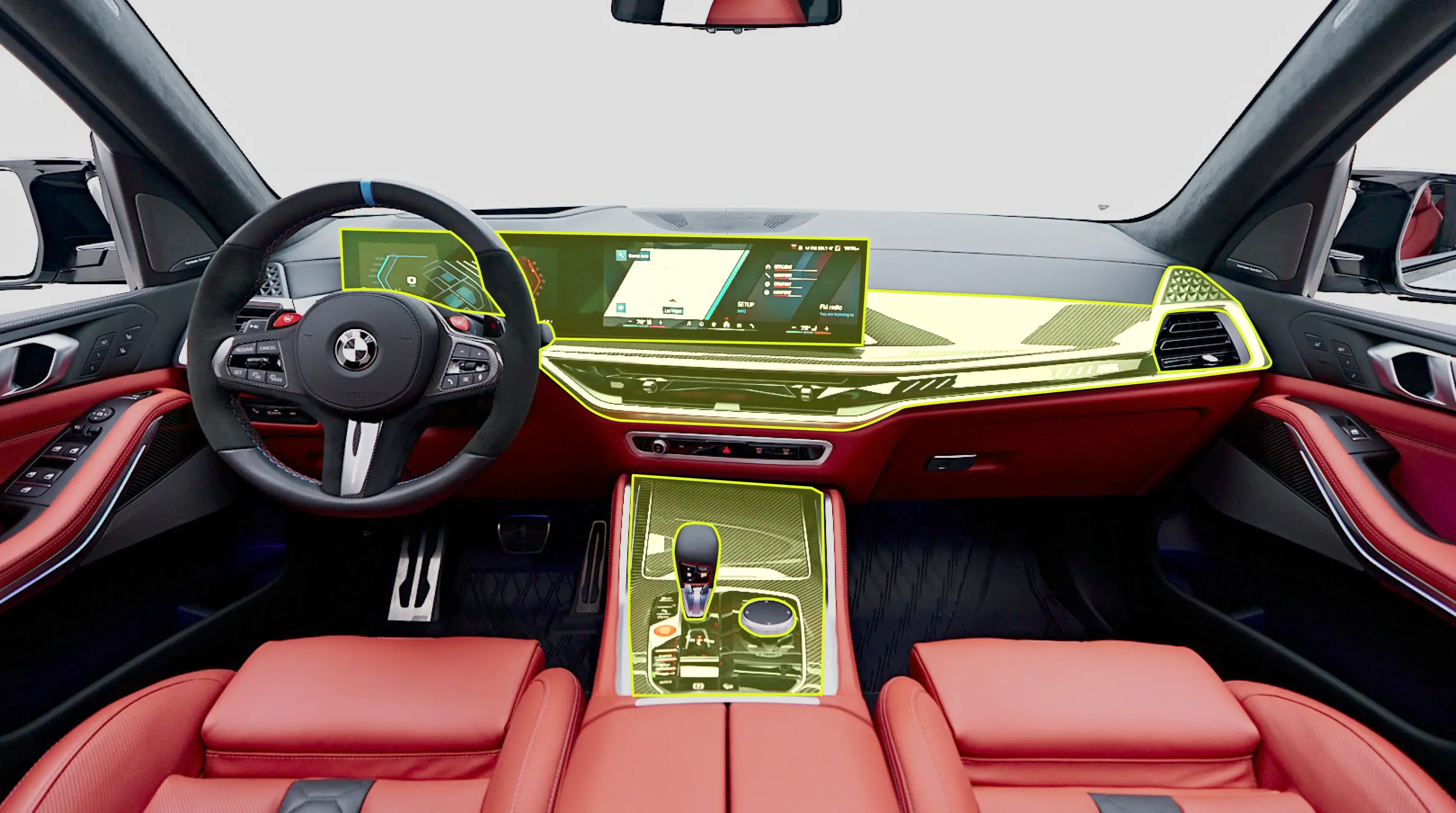 PPF para interior del coche — protección de pantallas y consola — GERA Detailing Barcelona