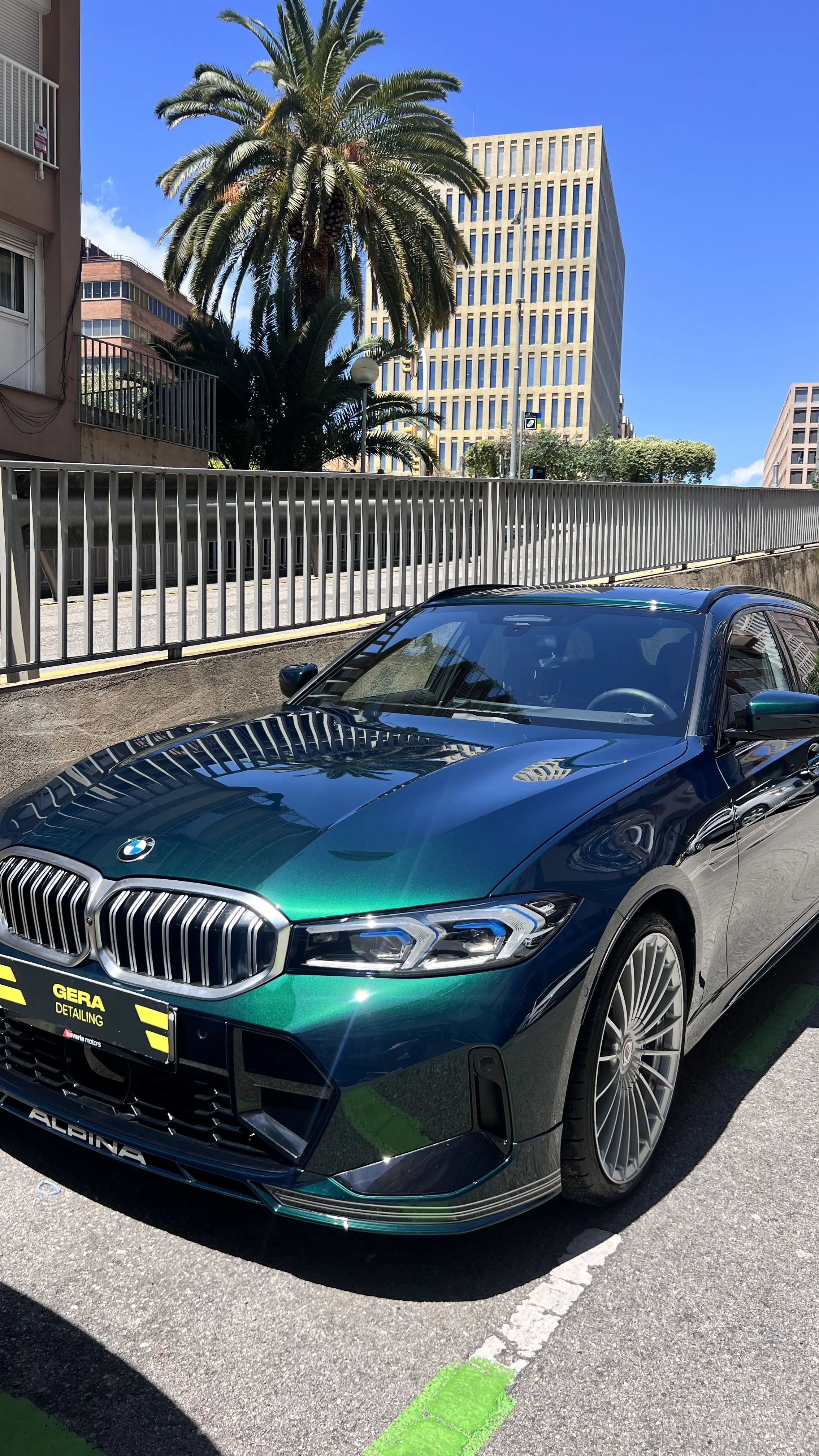 BMW Alpina — Revestimiento completo de la carrocería en PPF — GERA Detailing Barcelona