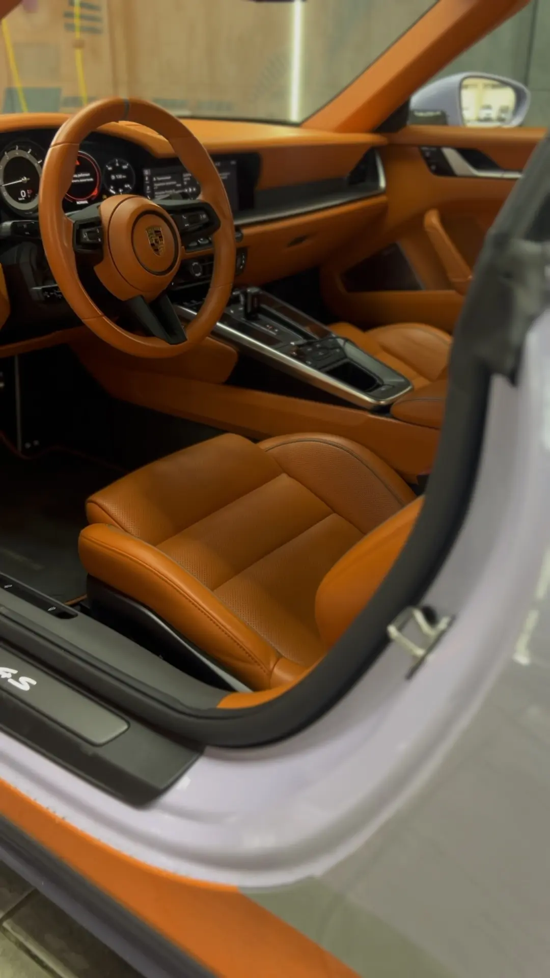 Porsche 911 — Limpieza y cerámica del interior — GERA Detailing Barcelona